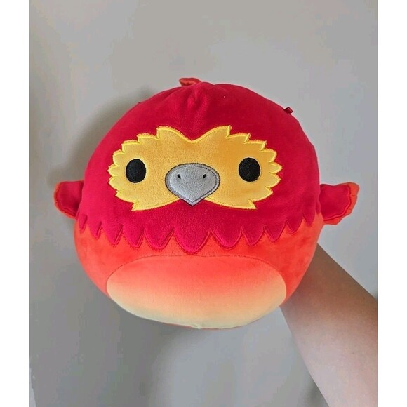 Squishmallows Harry Potter Fawkes the Phoenix 10-Inch Plush NWT - Picture 1 of 8